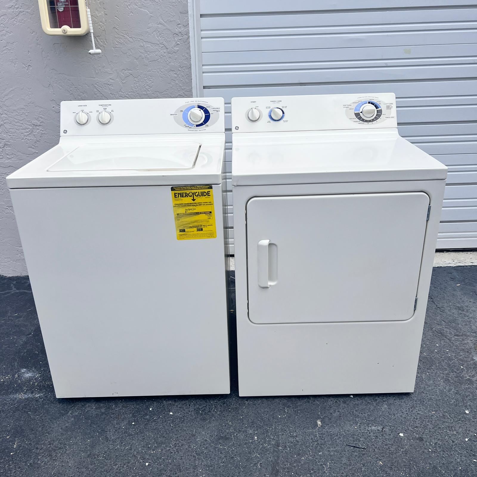 GE Washer and Dryer Set GE Washer and Dryer Set